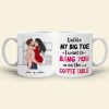 Unlike My Big Toe, Gift For Couple, Personalized Mug, Naughty Couple Mug, Anniversary Gift Unlike My Big Toe, Gift For Couple, Personalized Mug, Naughty Couple Mug, Anniversary Gift