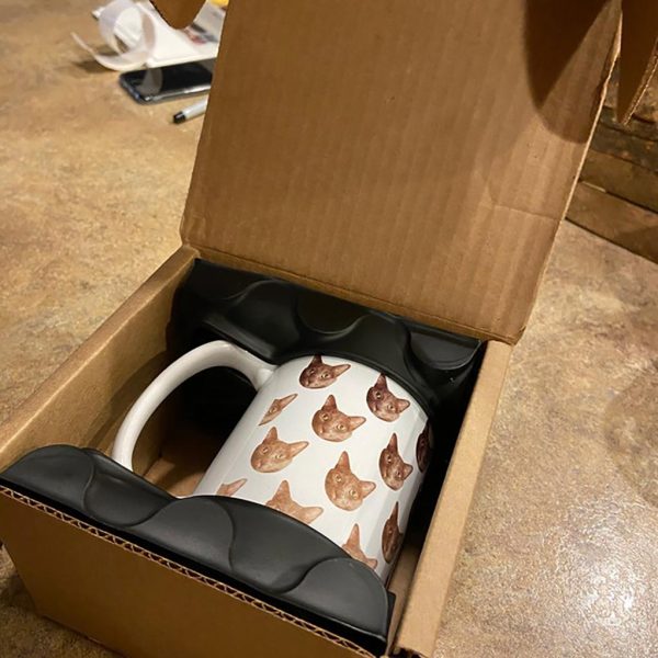 Upload Image Portrait Coffee Mug For Dog Cat, T368 HN590 Upload Image Portrait Coffee Mug For Dog Cat, T368 HN590