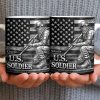 U.S. Soldier With American Flag - Personalized Custom Coffee Mug - VTR004_MG U.S. Soldier With American Flag - Personalized Custom Coffee Mug - VTR004_MG