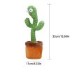 USB Electric Singing & Dancing Cactus Plush Toy - Fun Decompression Buddy USB Electric Singing & Dancing Cactus Plush Toy - Fun Decompression Buddy