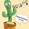 USB Electric Singing & Dancing Cactus Plush Toy - Fun Decompression Buddy USB Electric Singing & Dancing Cactus Plush Toy - Fun Decompression Buddy