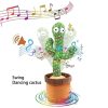 USB Electric Singing & Dancing Cactus Plush Toy - Fun Decompression Buddy USB Electric Singing & Dancing Cactus Plush Toy - Fun Decompression Buddy
