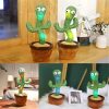 USB Electric Singing & Dancing Cactus Plush Toy - Fun Decompression Buddy USB Electric Singing & Dancing Cactus Plush Toy - Fun Decompression Buddy