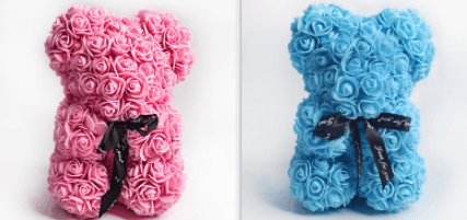 Valentine Foam Forever Rose Teddy Bear Valentine Foam Forever Rose Teddy Bear