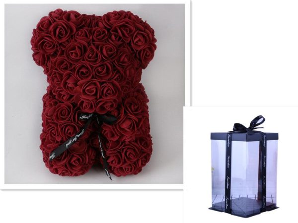 Valentine Foam Forever Rose Teddy Bear Valentine Foam Forever Rose Teddy Bear