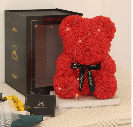 Valentine Foam Forever Rose Teddy Bear Valentine Foam Forever Rose Teddy Bear