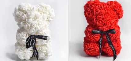 Valentine Foam Forever Rose Teddy Bear Valentine Foam Forever Rose Teddy Bear