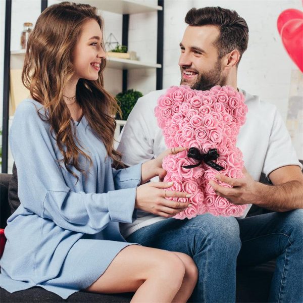 Valentine Foam Forever Rose Teddy Bear Valentine Foam Forever Rose Teddy Bear
