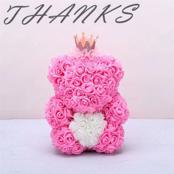 Valentine Foam Forever Rose Teddy Bear Valentine Foam Forever Rose Teddy Bear