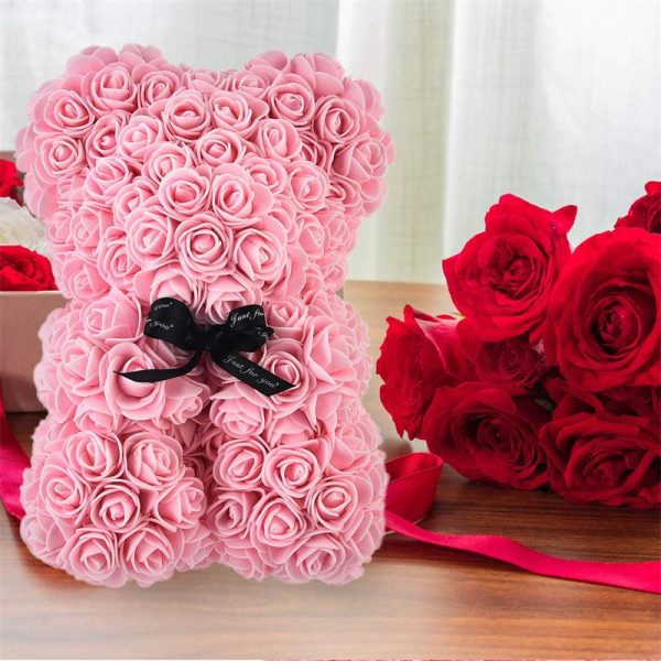 Valentine Foam Forever Rose Teddy Bear Valentine Foam Forever Rose Teddy Bear