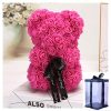 Valentine Foam Forever Rose Teddy Bear Valentine Foam Forever Rose Teddy Bear