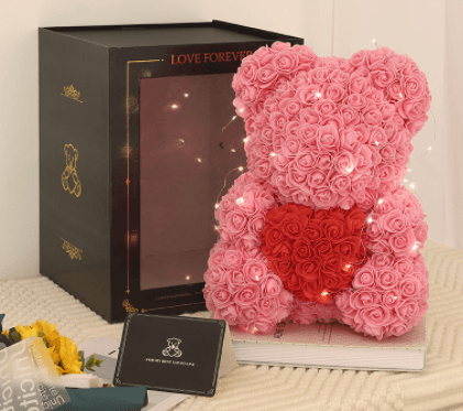Valentine Foam Forever Rose Teddy Bear Valentine Foam Forever Rose Teddy Bear