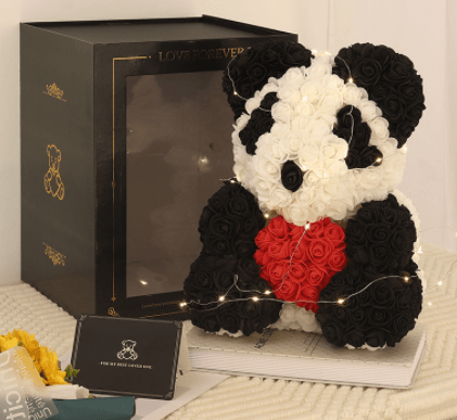Valentine Foam Forever Rose Teddy Bear Valentine Foam Forever Rose Teddy Bear