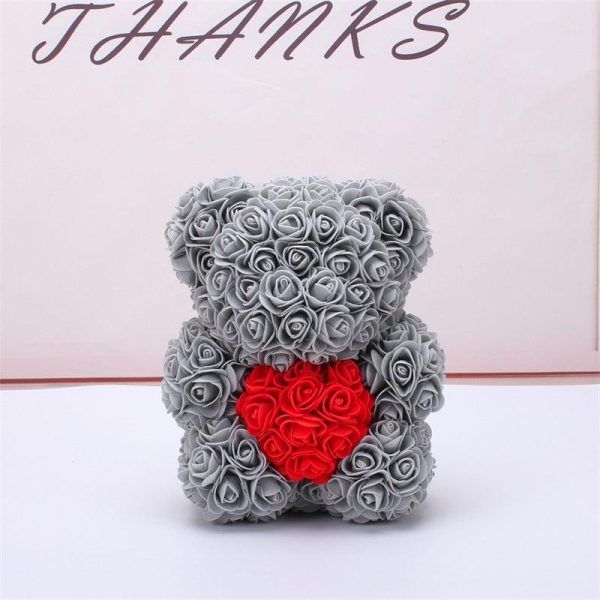 Valentine Foam Forever Rose Teddy Bear Valentine Foam Forever Rose Teddy Bear