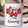 Valentine Nurse Coquette Bow Personalized Mug, Cupid Favorite Nurse Gift with Custom Name Valentine Nurse Coquette Bow Personalized Mug, Cupid Favorite Nurse Gift with Custom Name