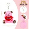 Valentine Small Plush Bear with Heart Soft Stuffed Toy Valentine Small Plush Bear with Heart Soft Stuffed Toy