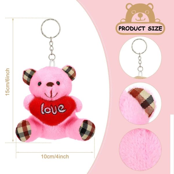 Valentine Small Plush Bear with Heart Soft Stuffed Toy Valentine Small Plush Bear with Heart Soft Stuffed Toy