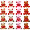 Valentine Small Plush Bear with Heart Soft Stuffed Toy Valentine Small Plush Bear with Heart Soft Stuffed Toy