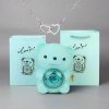 Valentine'S Day Rose Bear Necklace Valentine'S Day Rose Bear Necklace
