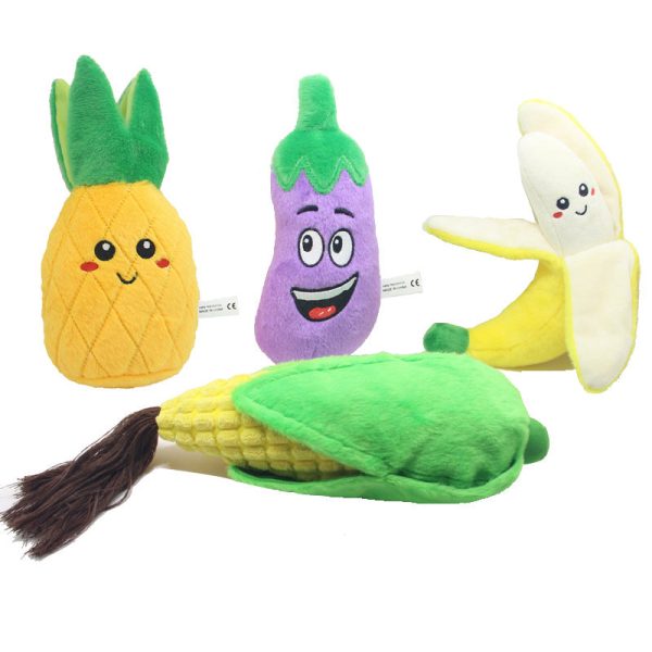 Veggie Squeaky Pet Toys Veggie Squeaky Pet Toys