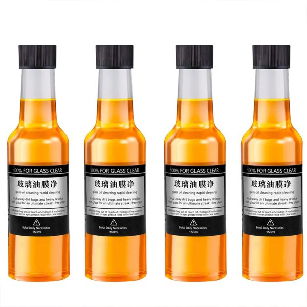 Vehicle Windshield Glass Oil Film Remover
