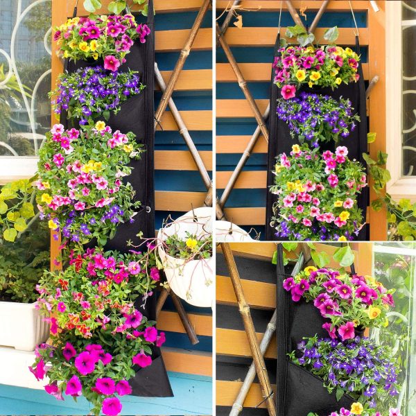 Vertical Hanging Garden Flower Pots Vertical Hanging Garden Flower Pots