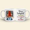 Very Satisfied Size And Quality Are Excellent, Naughty Couple Make Love White Mug