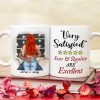 Very Satisfied Size And Quality Are Excellent, Naughty Couple Make Love White Mug