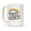 Vibe Check Rainbow Coffee Mug Vibe Check Rainbow Coffee Mug
