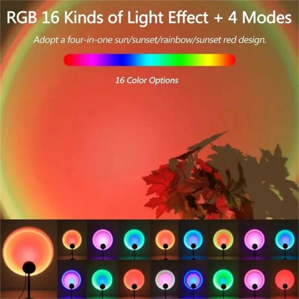 Vibrant Sunset Projection Light Vibrant Sunset Projection Light