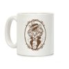 Victorian Portrait of Cat Lady Coffee Mug Victorian Portrait of Cat Lady Coffee Mug