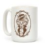 Victorian Portrait of Cat Lady Coffee Mug Victorian Portrait of Cat Lady Coffee Mug