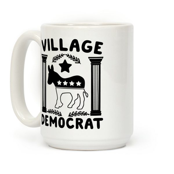 Village Democrat Coffee Mug Village Democrat Coffee Mug
