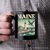 Vintage Maine State Lighthouse and Puffin Personalized Mug, New England Coastal Gift and Seaside Souvenir with Custom Name Vintage Maine State Lighthouse and Puffin Personalized Mug, New England Coastal Gift and Seaside Souvenir with Custom Name