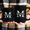 Vintage Monogram - Coworker Gifts - Personalized Mug Vintage Monogram - Coworker Gifts - Personalized Mug