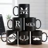 Vintage Monogram - Coworker Gifts - Personalized Mug Vintage Monogram - Coworker Gifts - Personalized Mug