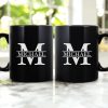 Vintage Monogram - Coworker Gifts - Personalized Mug Vintage Monogram - Coworker Gifts - Personalized Mug