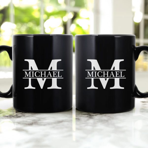 Vintage Monogram - Coworker Gifts - Personalized Mug Vintage Monogram - Coworker Gifts - Personalized Mug