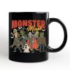 Vintage Monster Mash Personalized Mug, Retro Halloween Friends Gift with Custom Name Vintage Monster Mash Personalized Mug, Retro Halloween Friends Gift with Custom Name