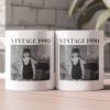 Vintage Photo And Year - Personalized Photo Mug