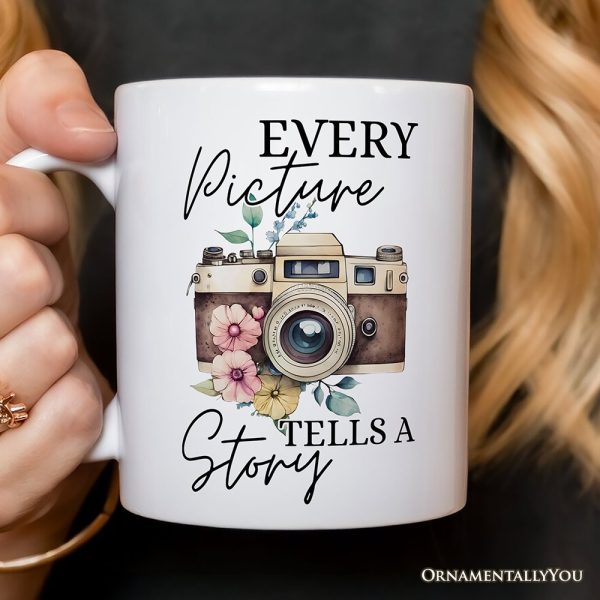 Vintage Photography Personalized Mug, Custom Gift with Name for Photographers Vintage Photography Personalized Mug, Custom Gift with Name for Photographers