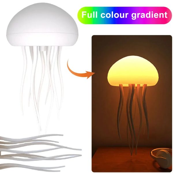 Voice Control Jellyfish Led Night Lamp Voice Control Jellyfish Led Night Lamp
