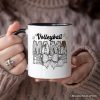 Volleyball Mama Coquette Bow Personalized Mug, Sport Mom Life Gift with Custom Name Volleyball Mama Coquette Bow Personalized Mug, Sport Mom Life Gift with Custom Name