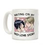 Waiting On My Yaoi Love Story Coffee Mug Waiting On My Yaoi Love Story Coffee Mug