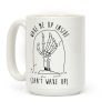 Wake Me Up Inside Skeleton Coffee Mug Wake Me Up Inside Skeleton Coffee Mug