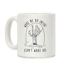 Wake Me Up Inside Skeleton Coffee Mug Wake Me Up Inside Skeleton Coffee Mug
