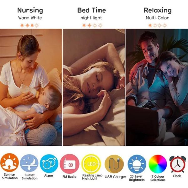 Wake Up Sunrise Simulation Alarm Clock Wake Up Sunrise Simulation Alarm Clock