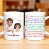 Walk Alongside Me, Daddy And Hold My Little Hand - Personalized Custom Coffee Mug - DAD243_MG Walk Alongside Me, Daddy And Hold My Little Hand - Personalized Custom Coffee Mug - DAD243_MG