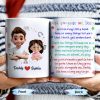 Walk Alongside Me, Daddy And Hold My Little Hand - Personalized Custom Coffee Mug - DAD243_MG Walk Alongside Me, Daddy And Hold My Little Hand - Personalized Custom Coffee Mug - DAD243_MG