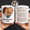 Walk Alongside Me Daddy, Father Daughter Bond - Personalized Custom Coffee Mug - DAD250_MG Walk Alongside Me Daddy, Father Daughter Bond - Personalized Custom Coffee Mug - DAD250_MG